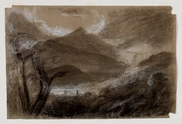Montagne de Schroon, Adirondacks, c.1837